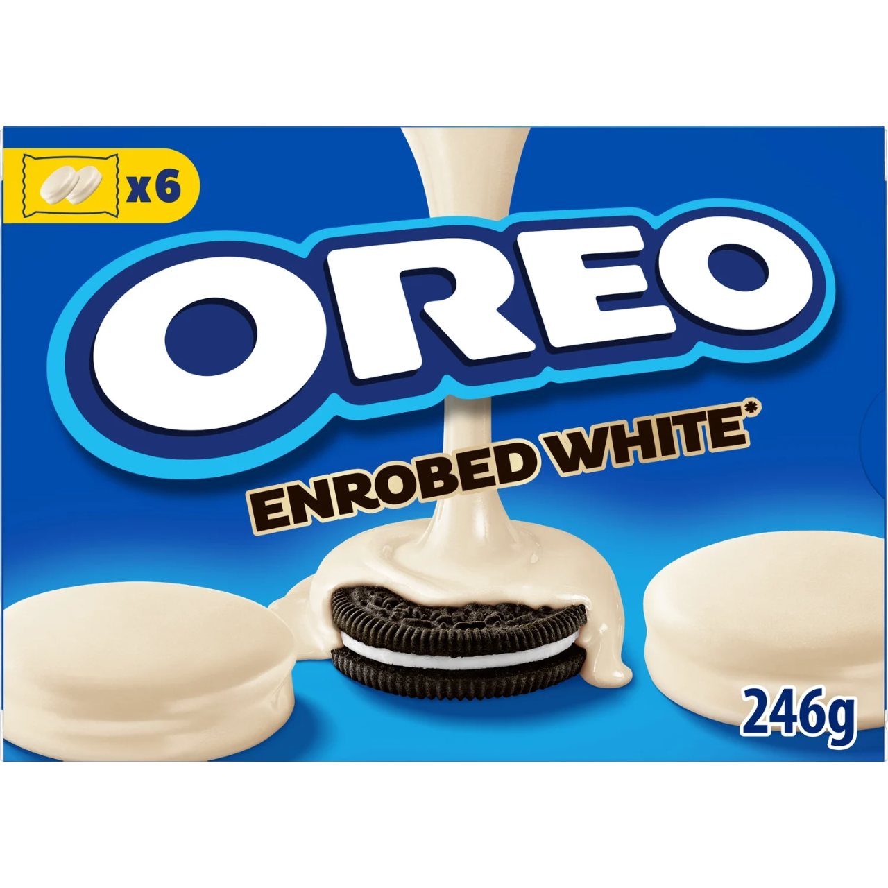 Oreo enrobed white 246g
