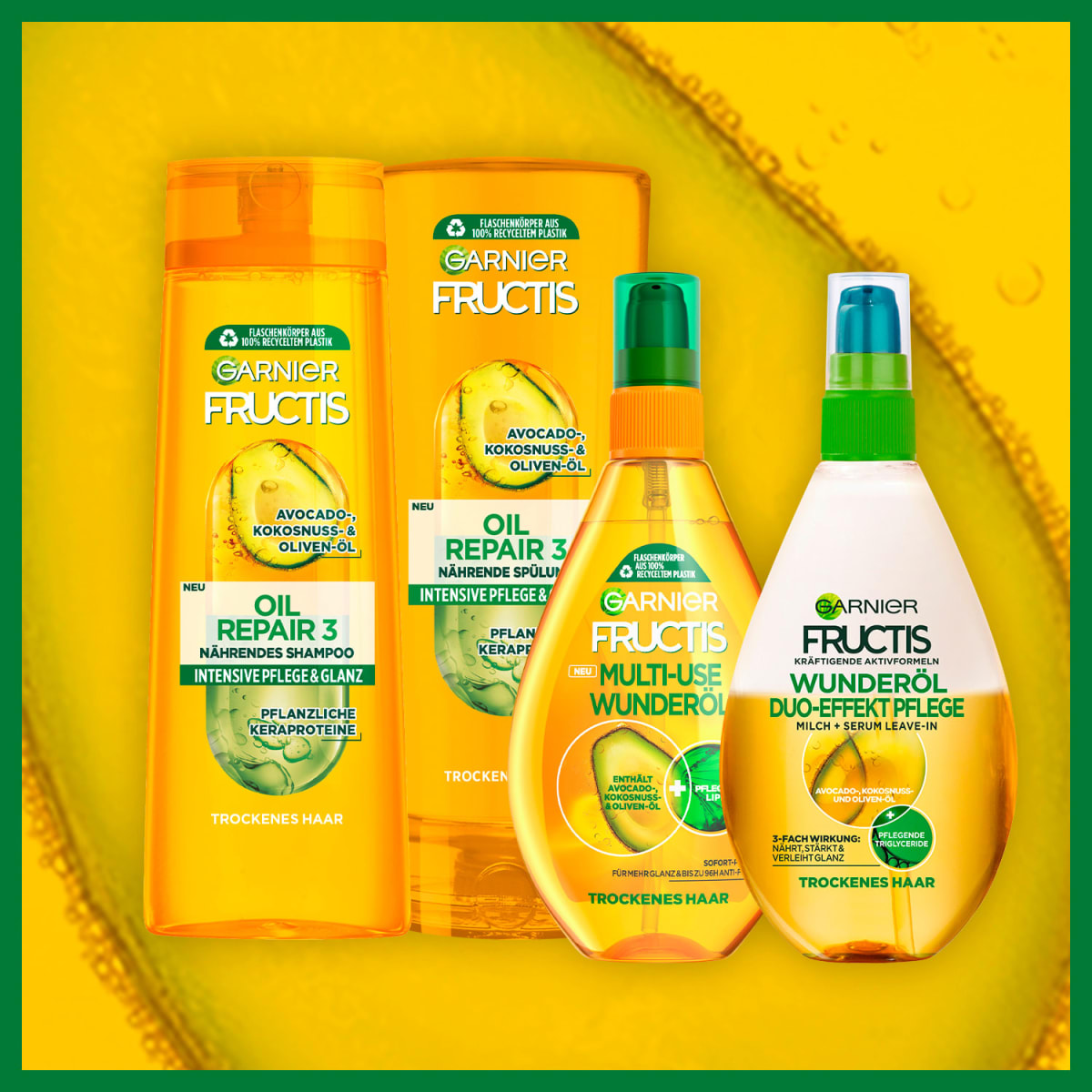 Shampooing Oil Repair, 300 ml