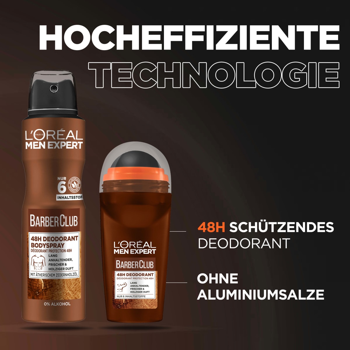 Déodorant en spray Barber Club, 150 ml