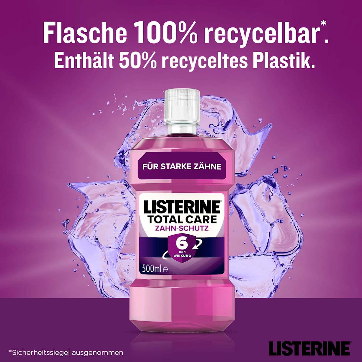 Bain de bouche Total Care protection des dents, 500 ml