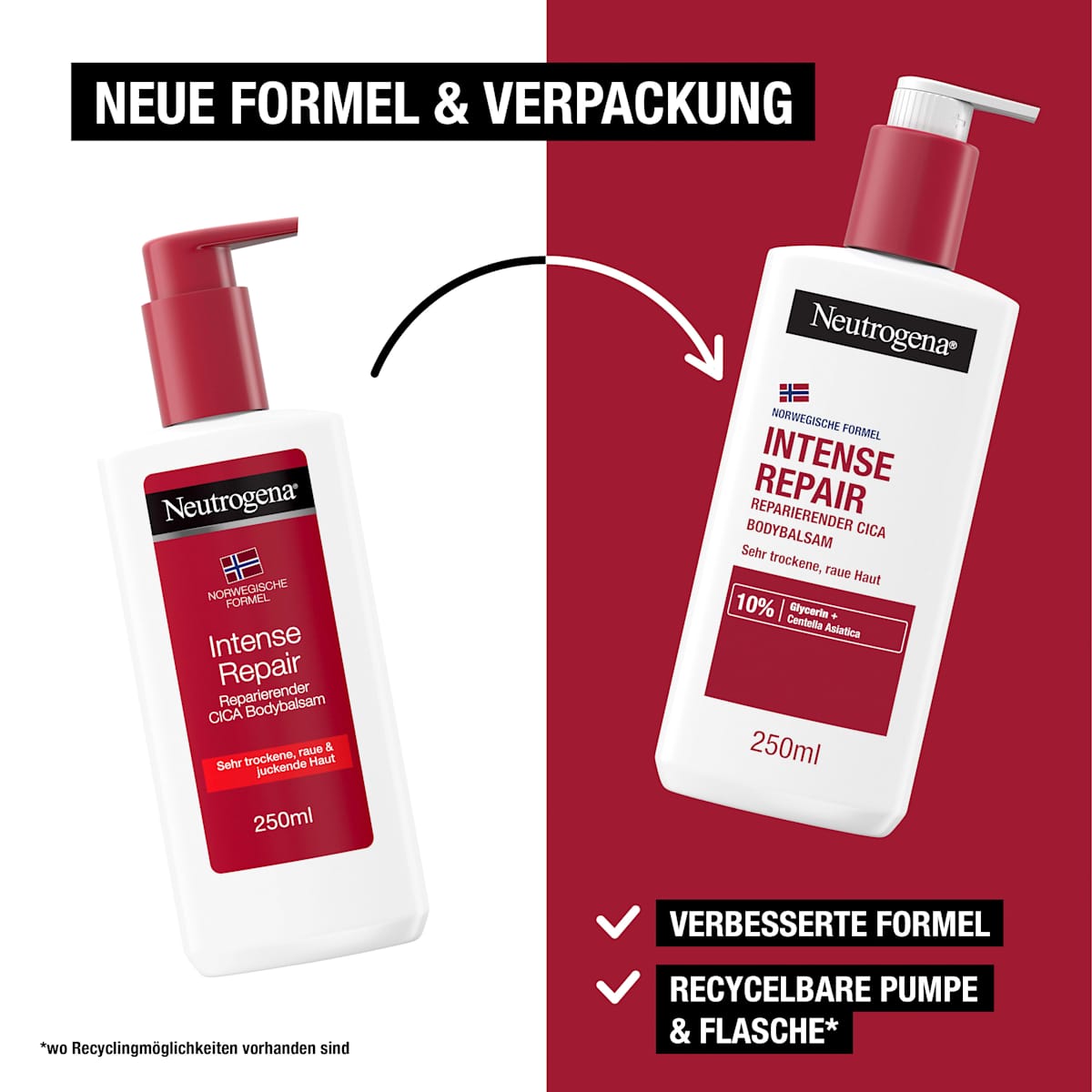 Baume pour le corps Intense Repair, 250 ml