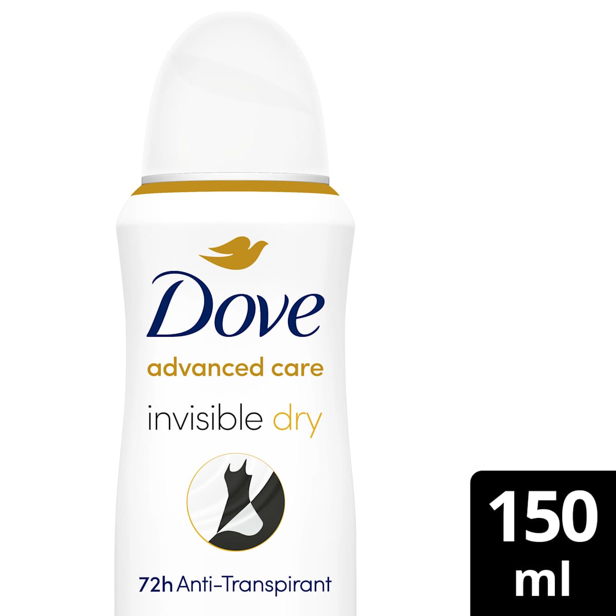Déodorant spray anti-transpirant Advanced Care Invisible Dry, 150 ml
