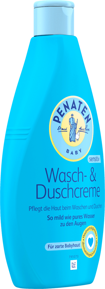Crème lavante et de douche pour bébé, 400 ml