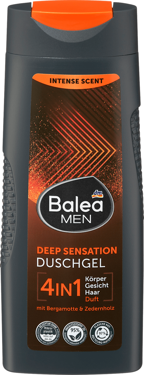 Gel douche Deep Sensation 4in1, 300 ml