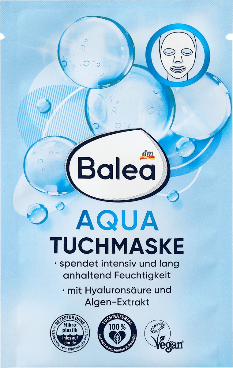 Masque en tissu Aqua, 1 pc