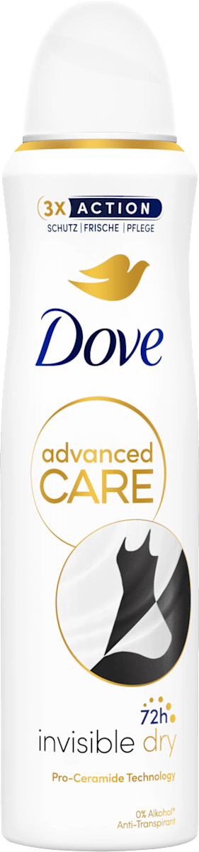 Déodorant spray anti-transpirant Advanced Care Invisible Dry, 150 ml