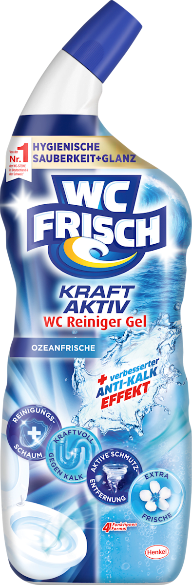Gel nettoyant WC fraîcheur océan, 750 ml