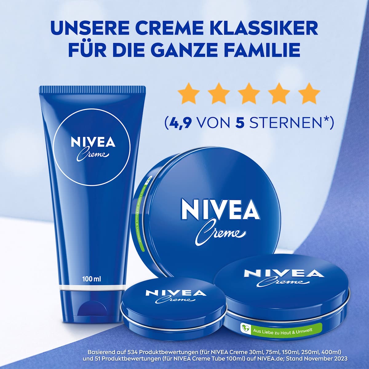 Crème pour le visage en boîte, 400 ml