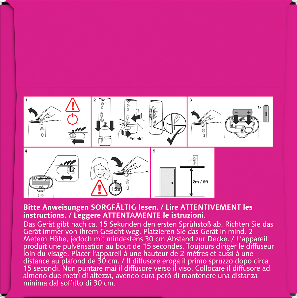Désodorisant Freshmatic Plaisir d'été Starterset, 1 pce