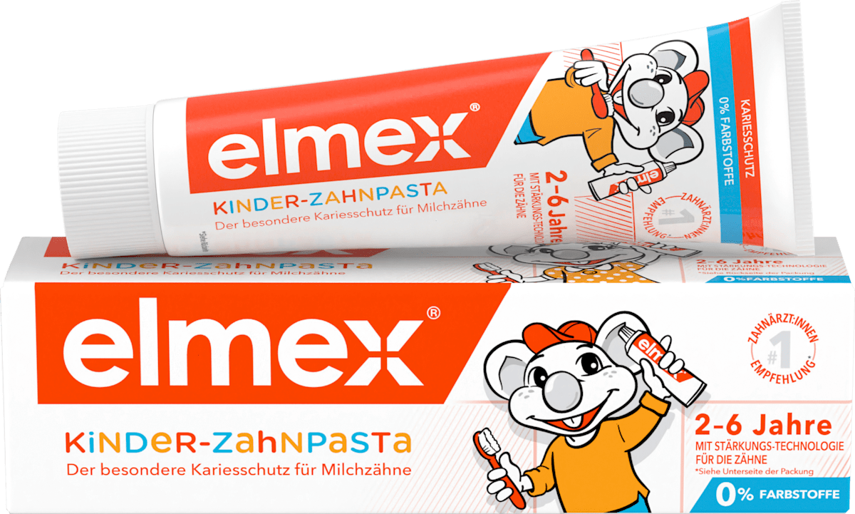 Dentifrice pour enfants, 2-6 ans, 50 ml