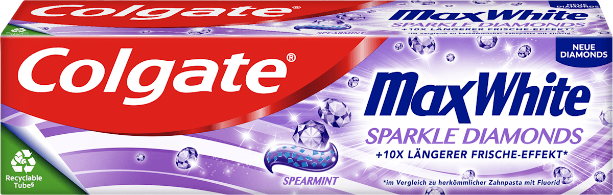 Dentifrice Max White Sparkle Diamonds, 75 ml