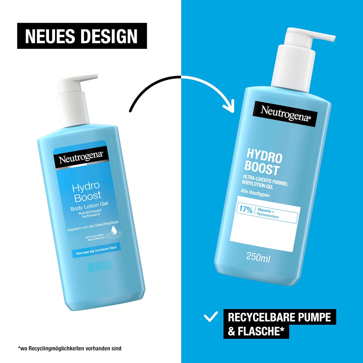 Lotion corporelle Gel Hydro Boost, 250 ml