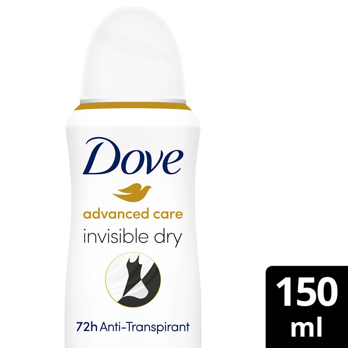 Déodorant spray anti-transpirant Advanced Care Invisible Dry, 150 ml