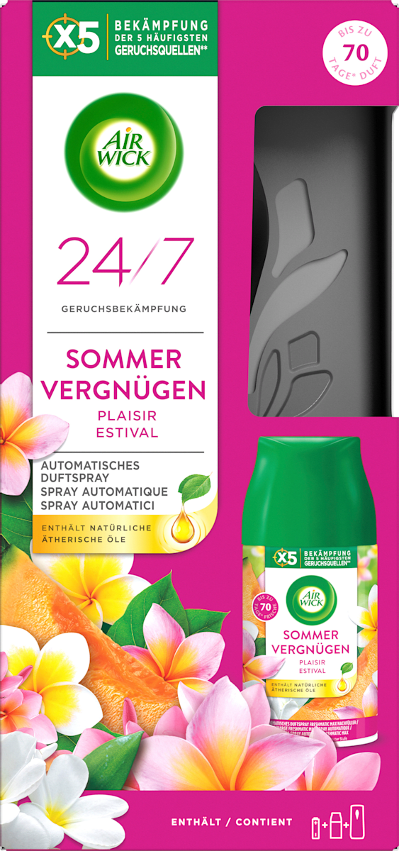 Désodorisant Freshmatic Plaisir d'été Starterset, 1 pce