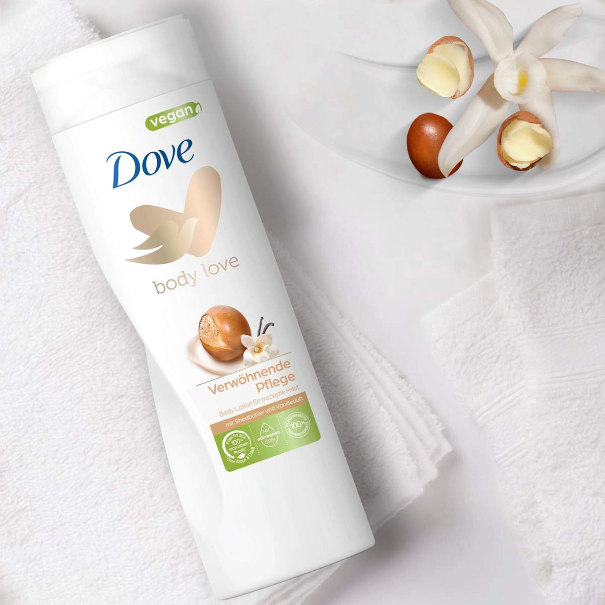 Lotion corporelle body love soin gourmand, 400 ml