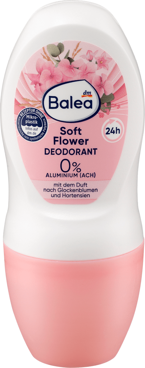 Déodorant à bille Soft Flower, 50 ml