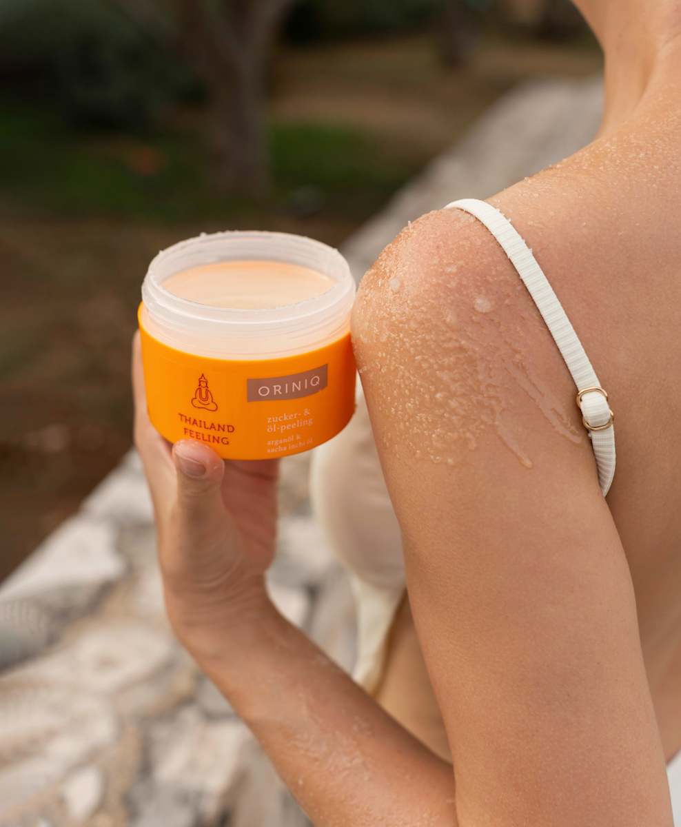 Exfoliant corporel Thailand Feeling Sucre, huile d'argan & sacha inchi, 250 g
