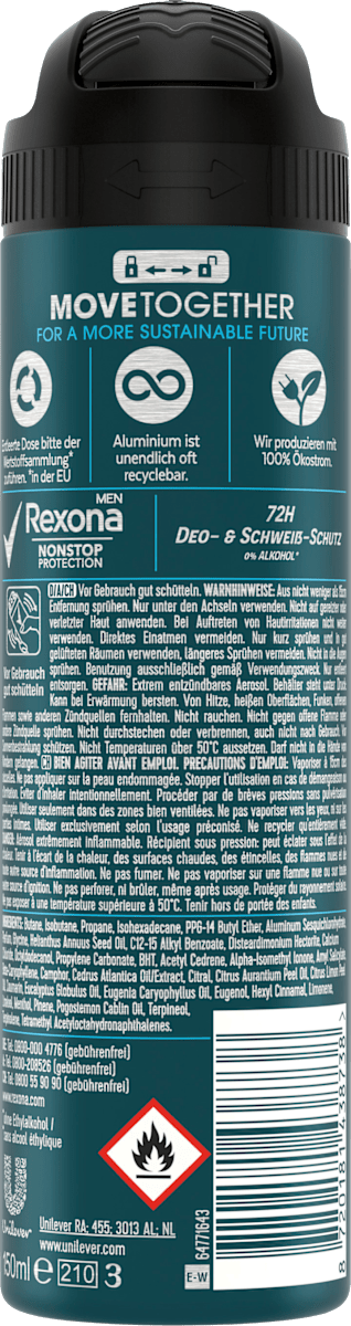 Déodorant spray anti-transpirant Nonstop Protection Thermo Fresh, 150 ml