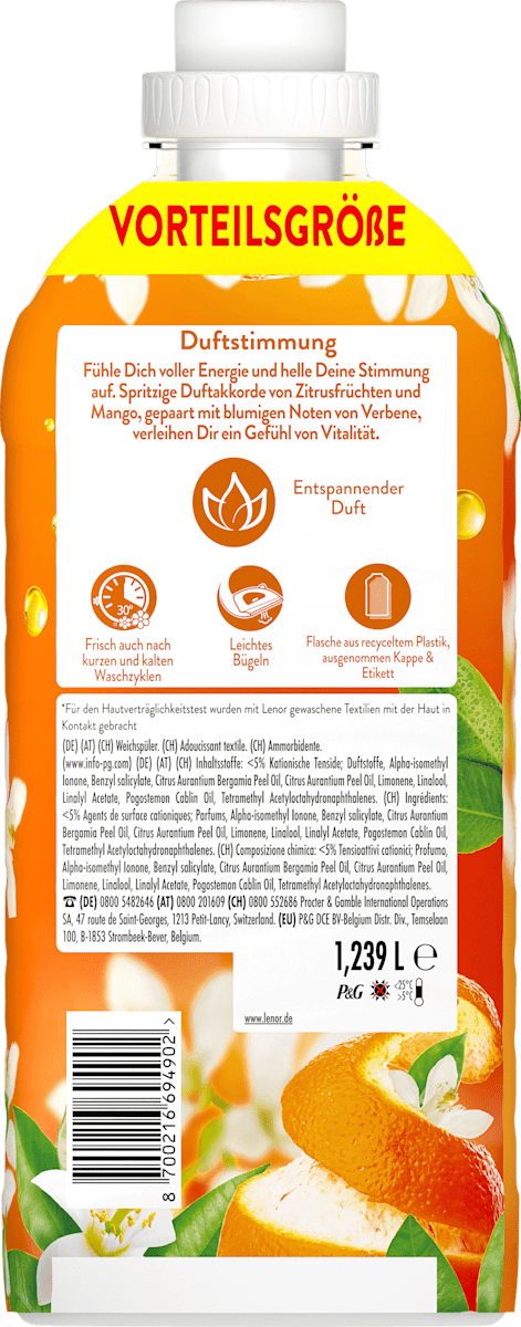 Assouplissant Orange & Verveine 59WL, 1,239 l