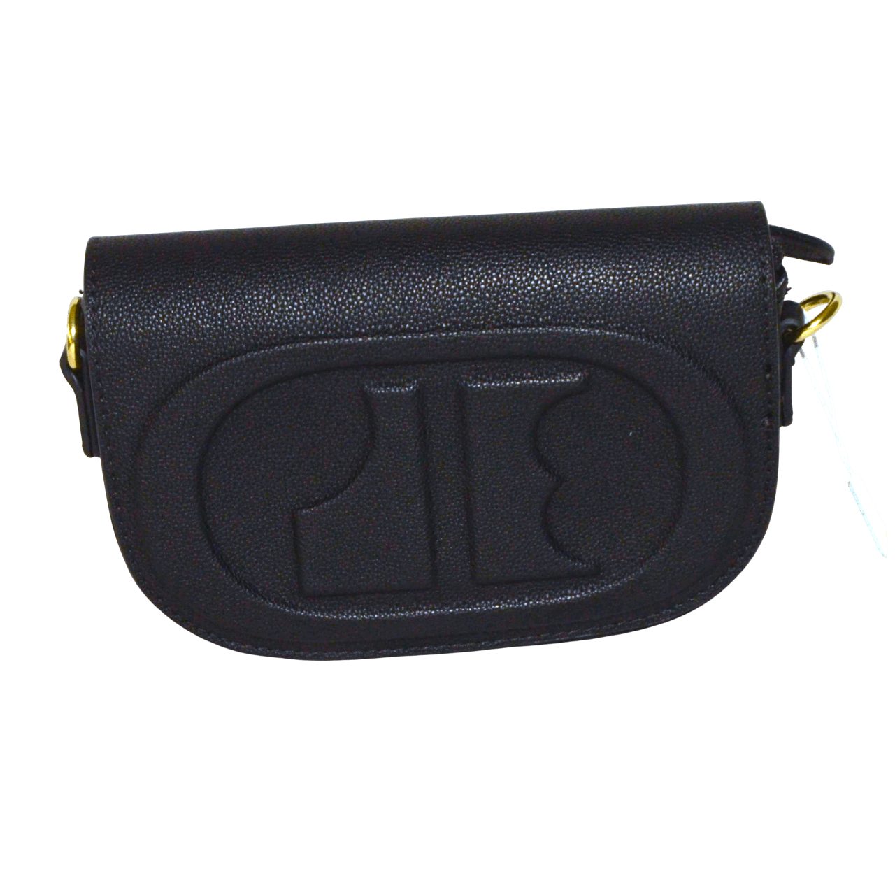 Sac à main Jacques Esterel – Élégance intemporelle en cuir grainé noir