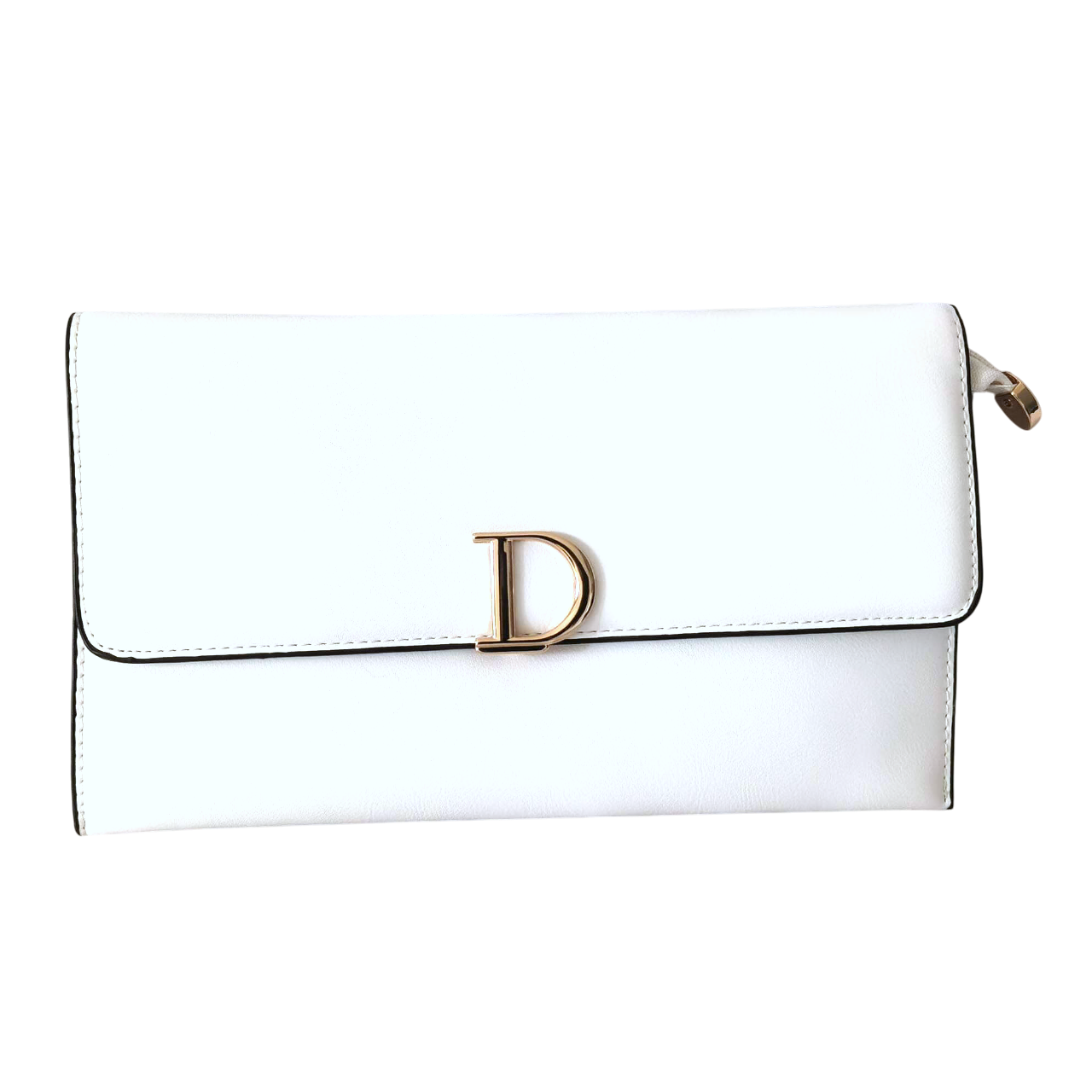 Pochette Élégante – Blanc Pur