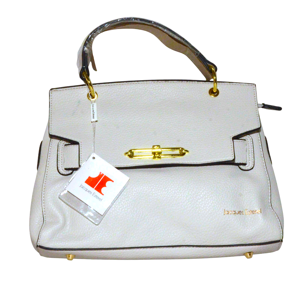 Sac à main Jacques Esterel – Élégance intemporelle en blanc éclatant