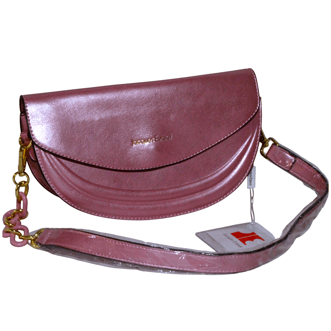 Sac à main Jacques Esterel – Élégance Rose Poudré
