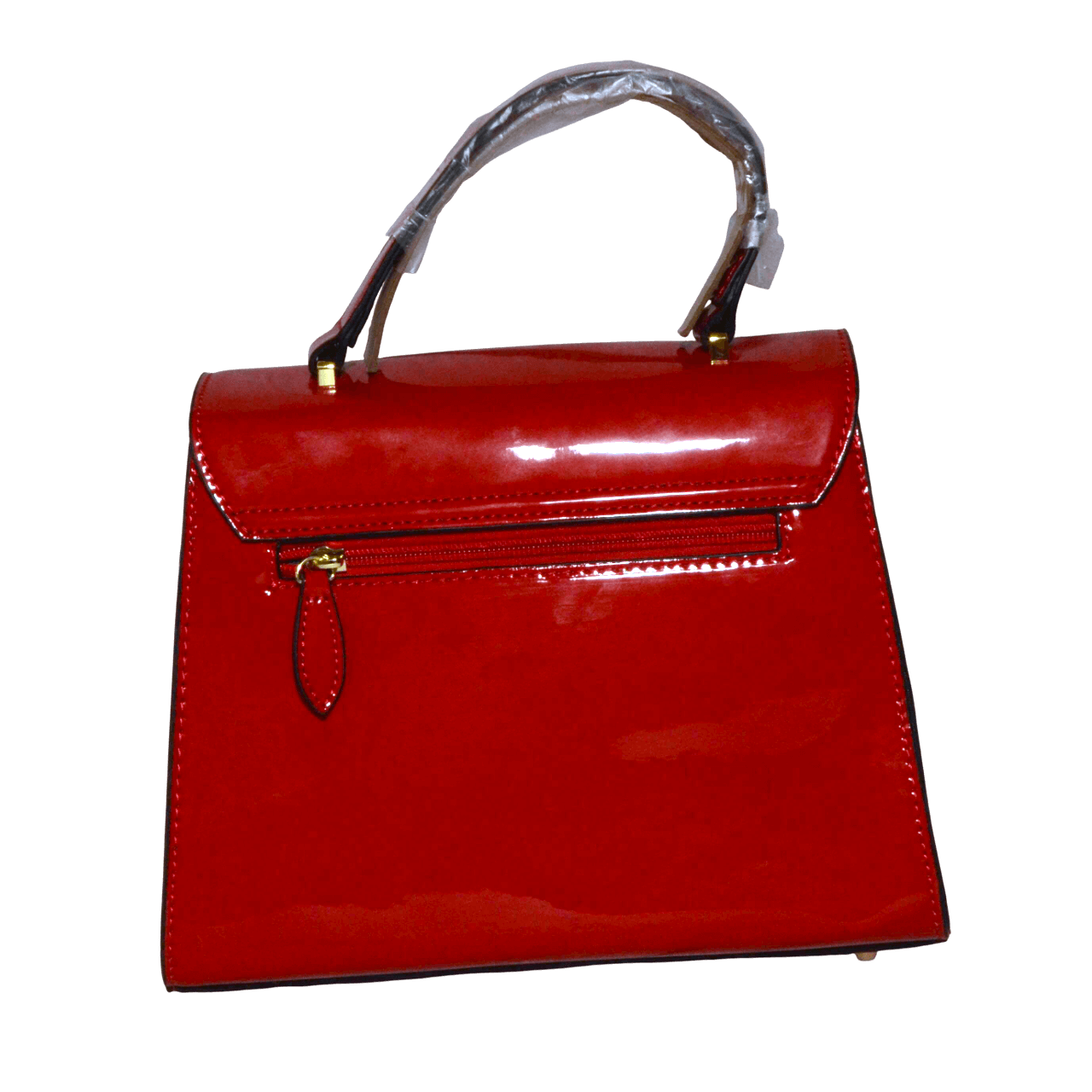 Sac à Main Rouge Vernis – Jacques Esterel