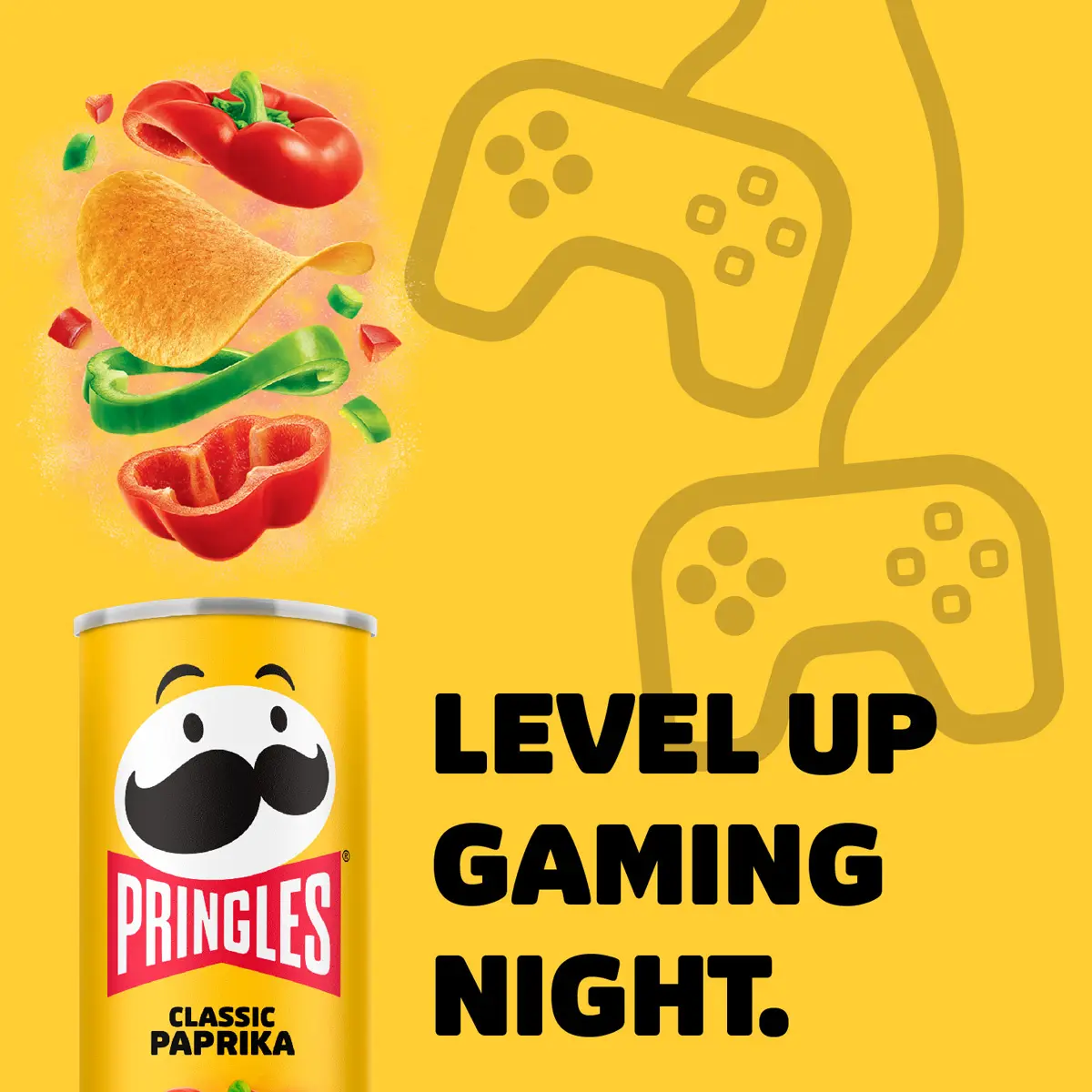 Pringles Chips Classic Paprika 165g