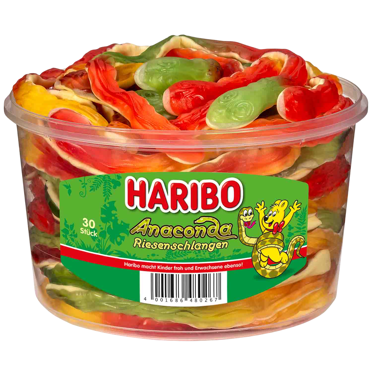 Haribo Anaconda Riesenschlangen 30er