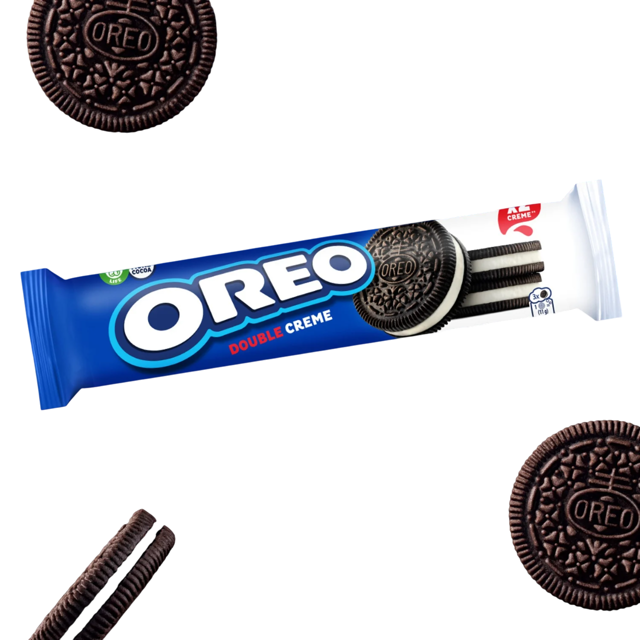 Oreo Double Crême Biscuits fourrés à la vanille 157g