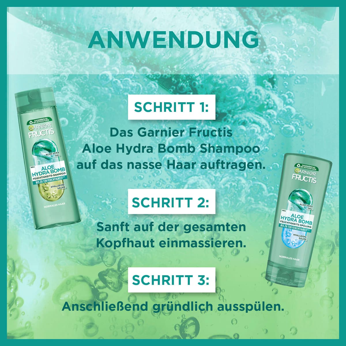 Shampooing Hydra Aloe, 300 ml