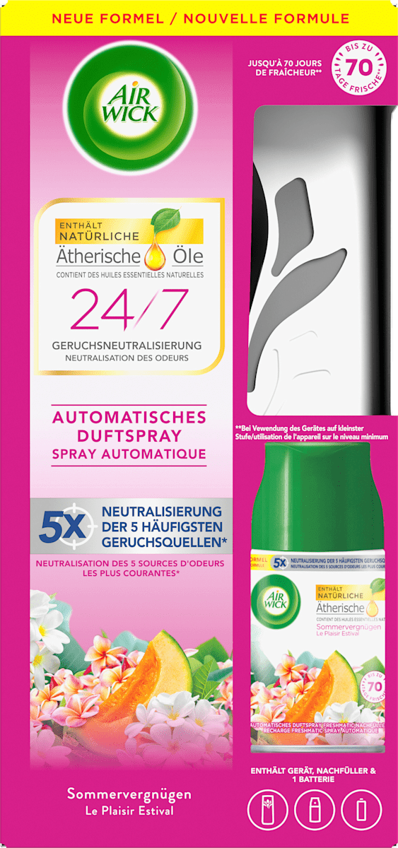 Désodorisant Freshmatic Plaisir d'été Starterset, 1 pce