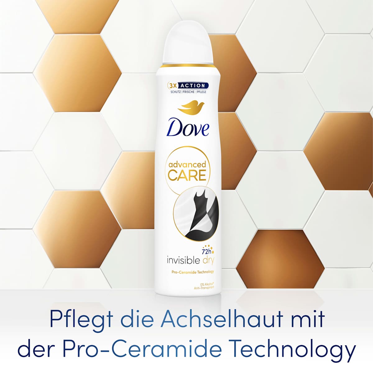 Déodorant spray anti-transpirant Advanced Care Invisible Dry, 150 ml