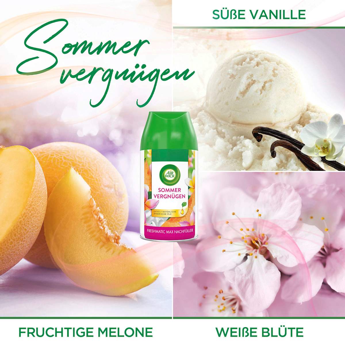 Désodorisant Freshmatic Plaisir d'été Starterset, 1 pce