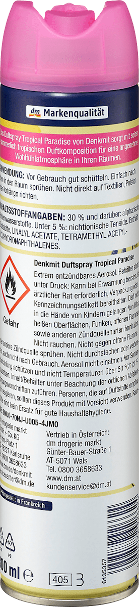 Spray parfumé Tropical Paradise été, 300 ml