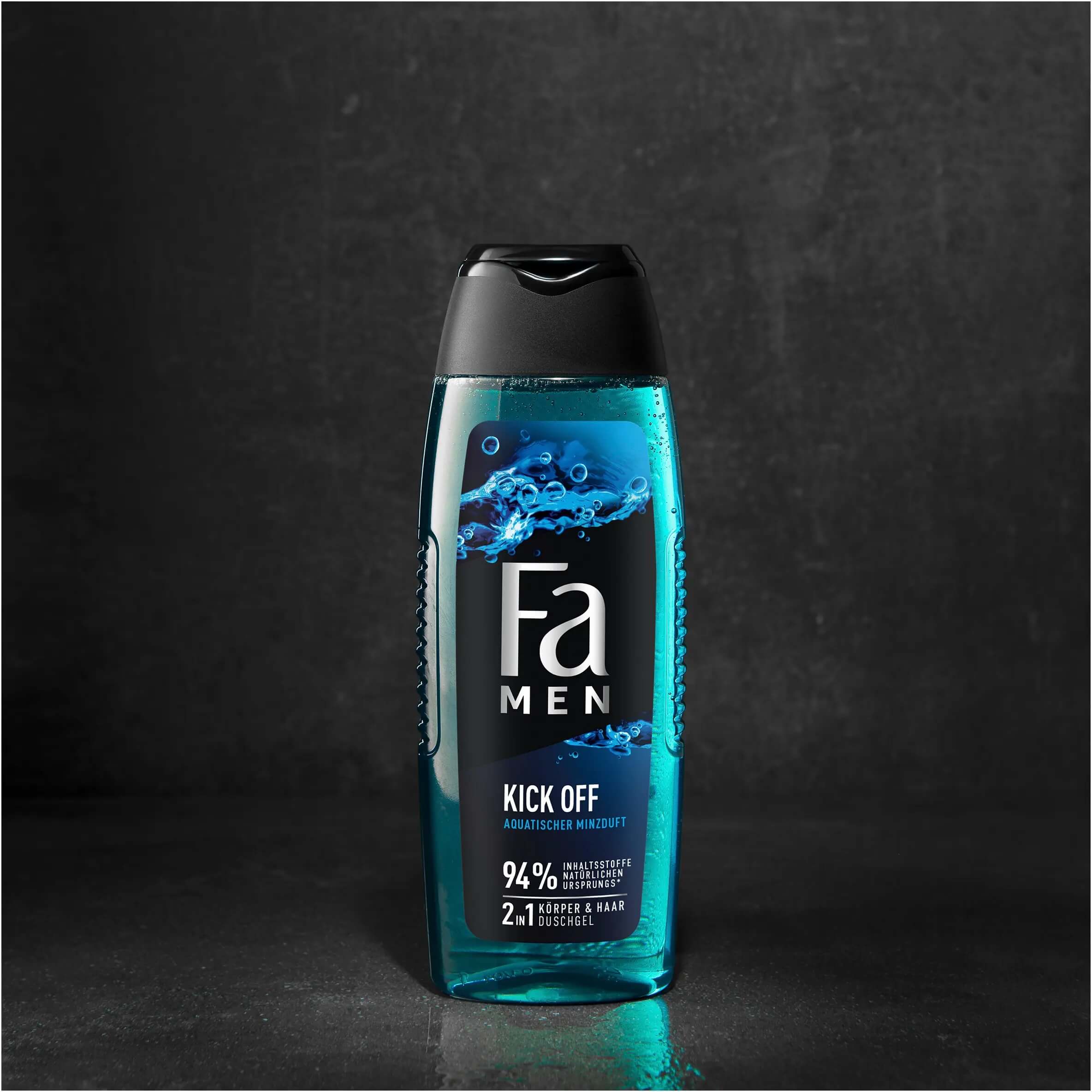 Gel douche  2en1 corps & cheveux Kick Off 250ml