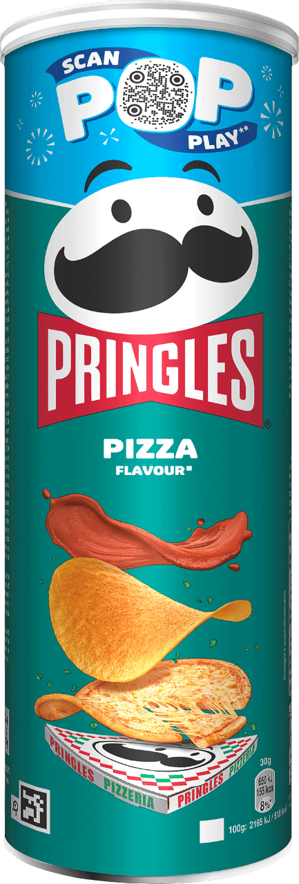 Pringles Chips Saveur pizza 165g