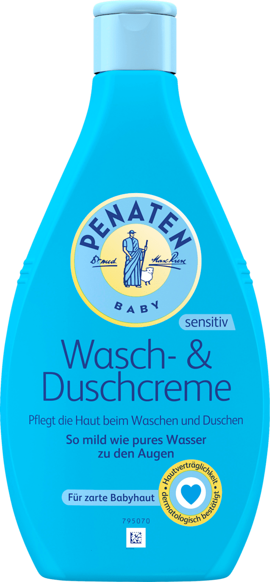 Crème lavante et de douche pour bébé, 400 ml