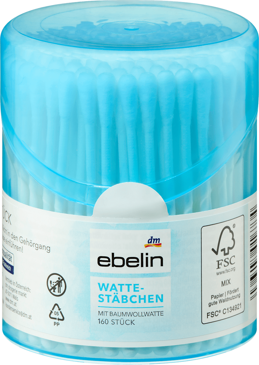 Boîte de cotons-tiges, 160 pièces