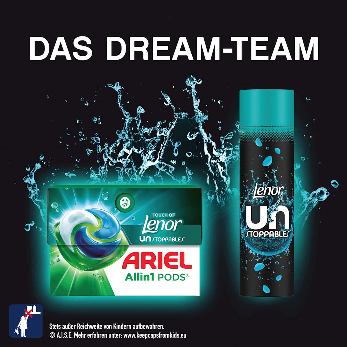 Parfum pour linge Unstoppables Fresh, 155 g