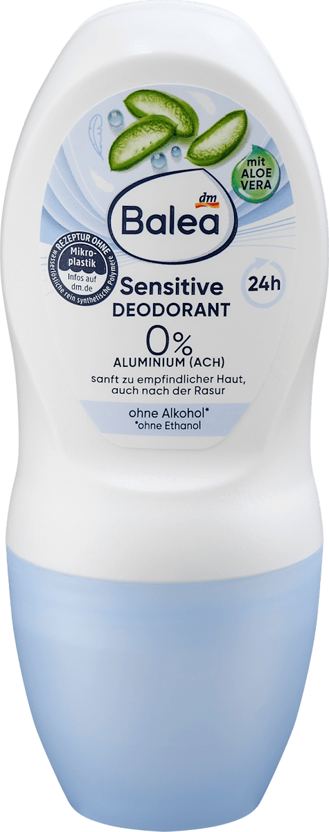 Déodorant roll-on Sensitive, 50 ml