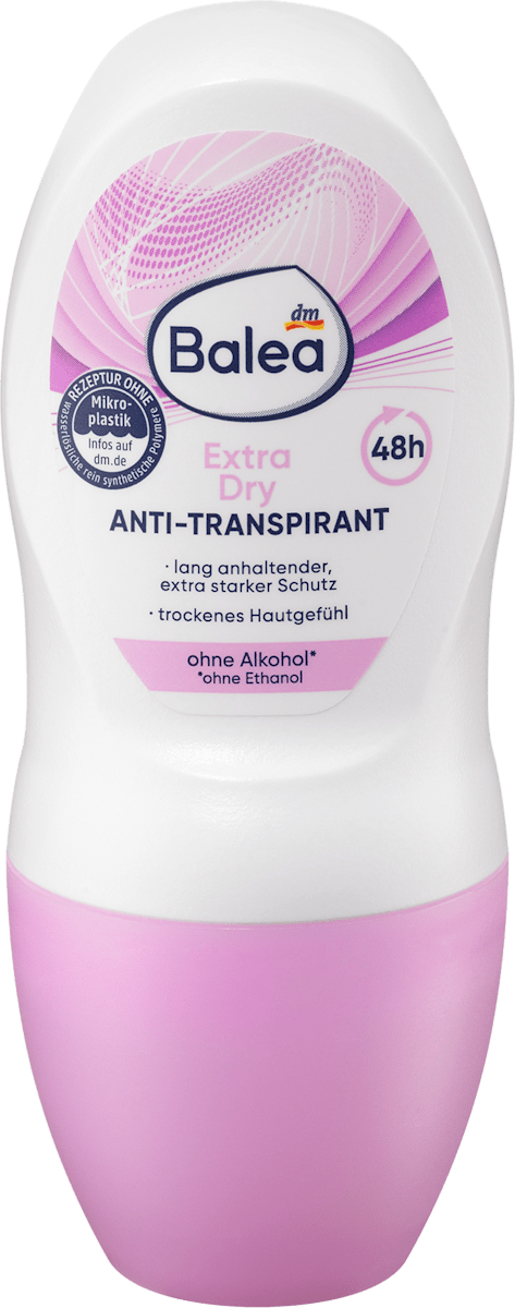 Déodorant anti-transpirant à bille Extra Dry, 50 ml