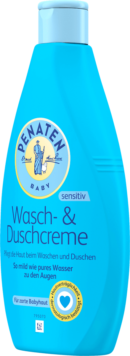 Crème lavante et de douche pour bébé, 400 ml