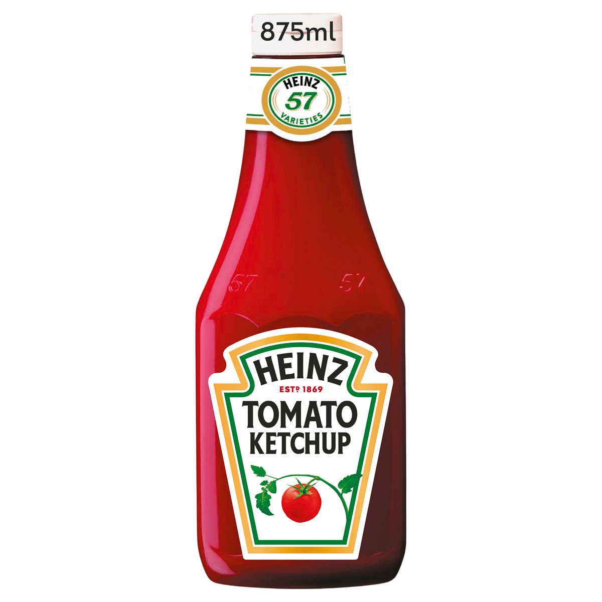 Heinz Tomato Ketchup Squeeze bouteille fruitée finement épicée 875ml