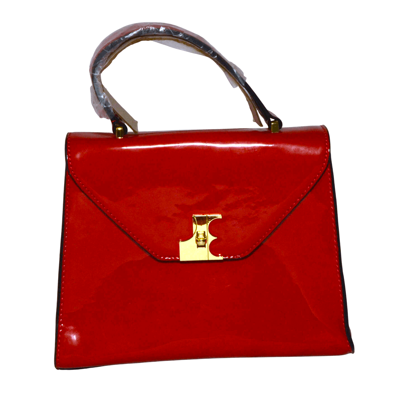 Sac à Main Rouge Vernis – Jacques Esterel