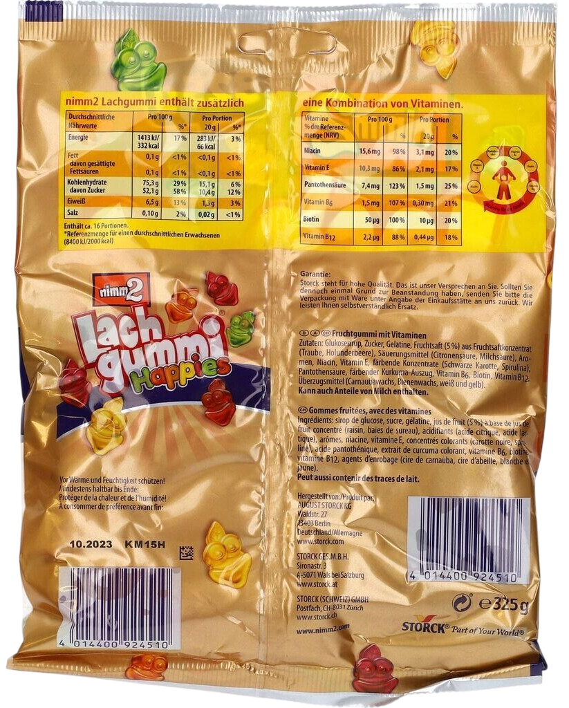 Lachgummi Happies